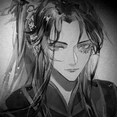 166张黑白古风优质动漫男生头像图片