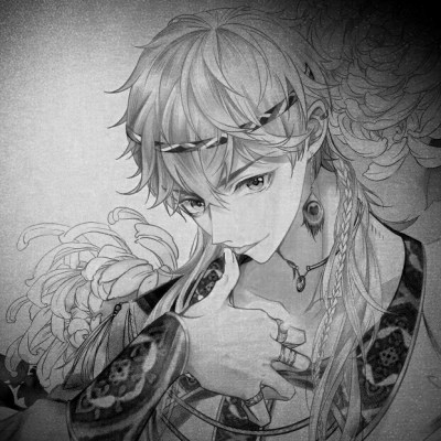 166张黑白古风优质动漫男生头像图片