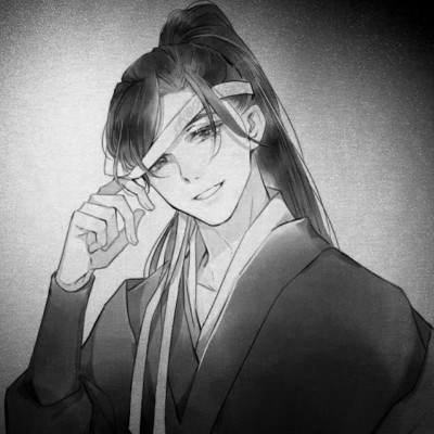 166张黑白古风优质动漫男生头像图片