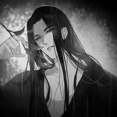 166张黑白古风优质动漫男生头像图片