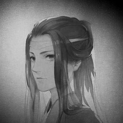 166张黑白古风优质动漫男生头像图片