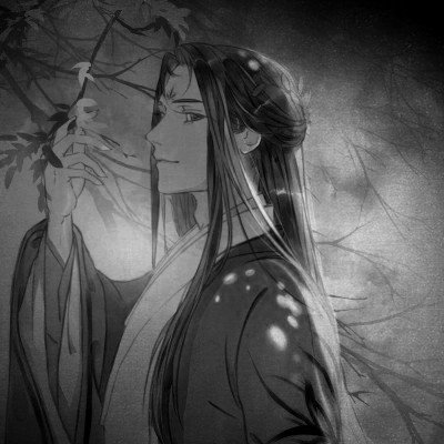 166张黑白古风优质动漫男生头像图片