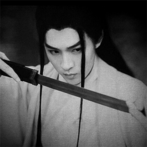 黑白古风男生头像真人
