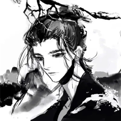 冷酷古风头像男生高清图片