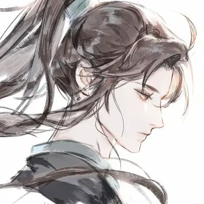 绝版高清仙气飘飘的古风头像男