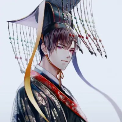 绝版高清仙气飘飘的古风头像男