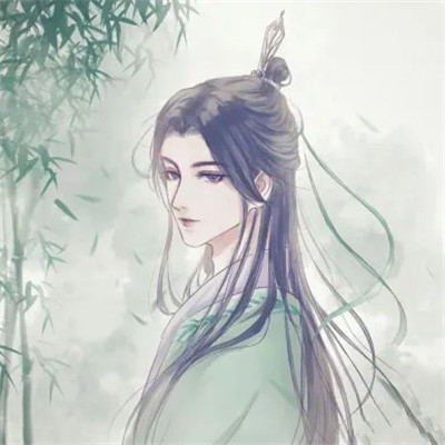 绝版高清仙气飘飘的古风头像男