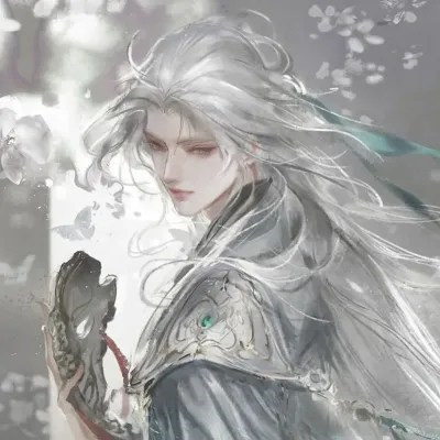 绝版高清仙气飘飘的古风头像男