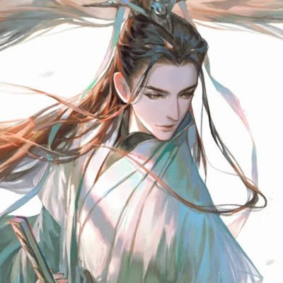 绝版高清仙气飘飘的古风头像男