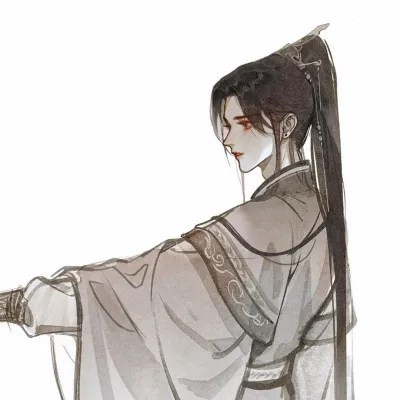 绝版高清仙气飘飘的古风头像男