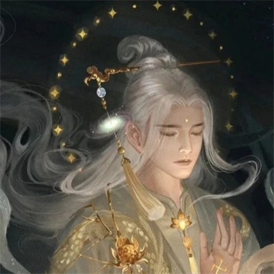 动漫高清好看的古风头像图片男