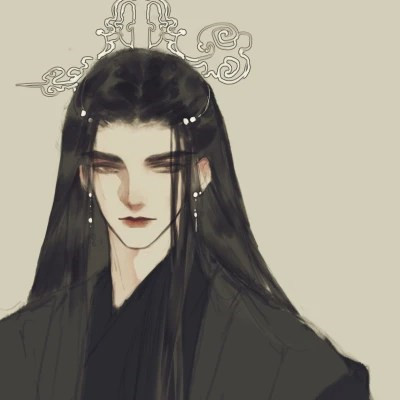 动漫高清好看的古风头像图片男