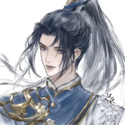 动漫高清好看的古风头像图片男