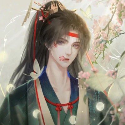 动漫高清好看的古风头像图片男