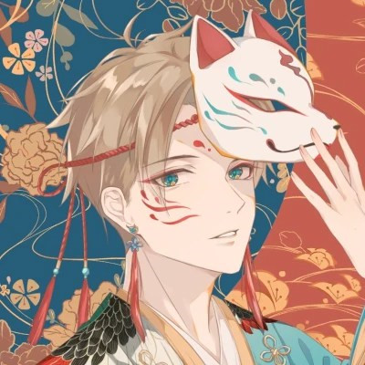 动漫头像男古风潇洒帅气图片