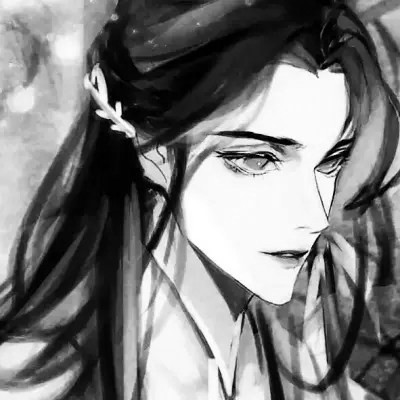 古风黑白男头动漫武侠