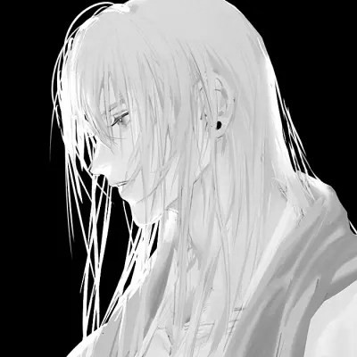 古风黑白男头动漫武侠