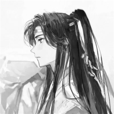 超帅的黑白古风男头