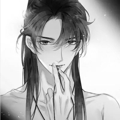 超帅的黑白古风男头