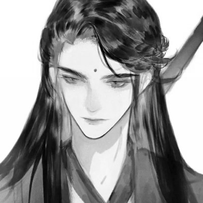 超帅的黑白古风男头