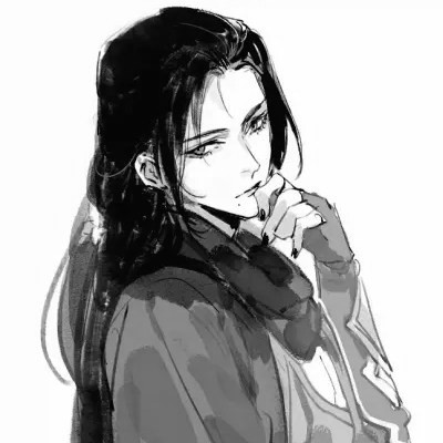 超帅的黑白古风男头