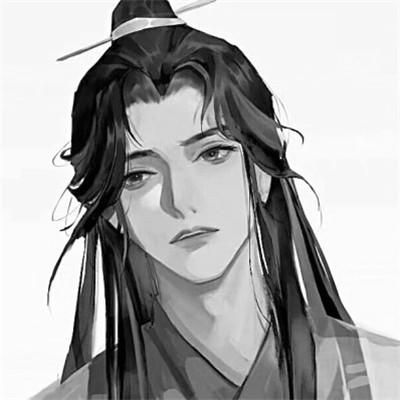 超帅的黑白古风男头