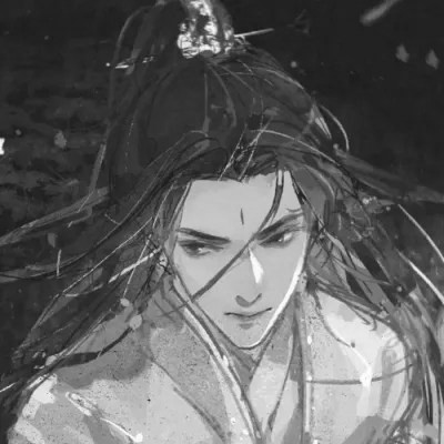 超帅的黑白古风男头