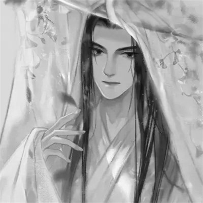 超帅的黑白古风男头