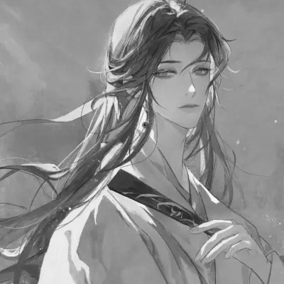 超帅的黑白古风男头