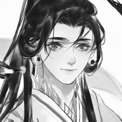 超帅的黑白古风男头