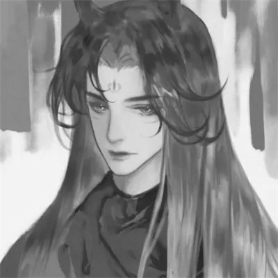 超帅的黑白古风男头