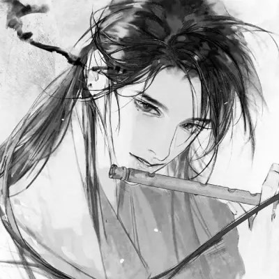 超帅的黑白古风男头