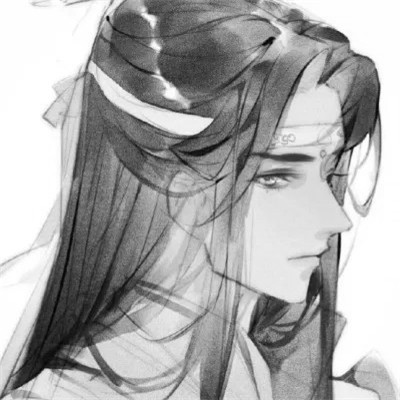 超帅的黑白古风男头