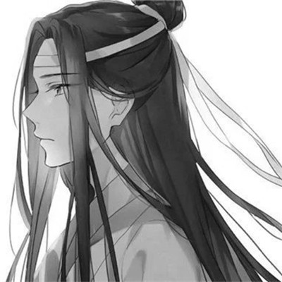 男生头像帅气古风黑白