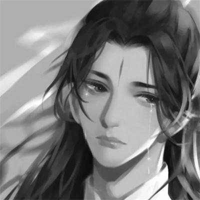 男生头像帅气古风黑白