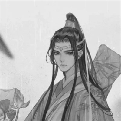 男生头像帅气古风黑白