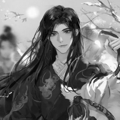 男生高清头像古风黑白