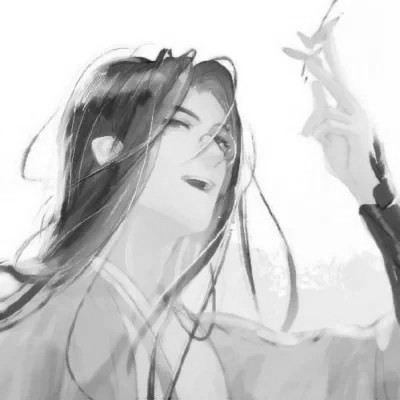 男生高清头像古风黑白