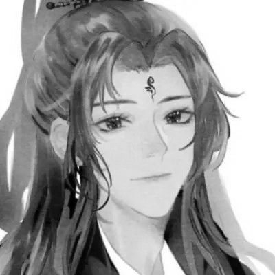男生高清头像古风黑白