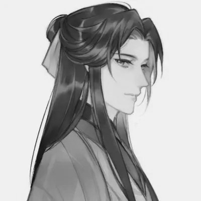 男生高清头像古风黑白