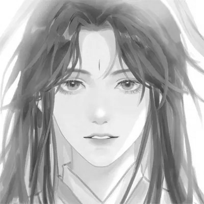男生高清头像古风黑白