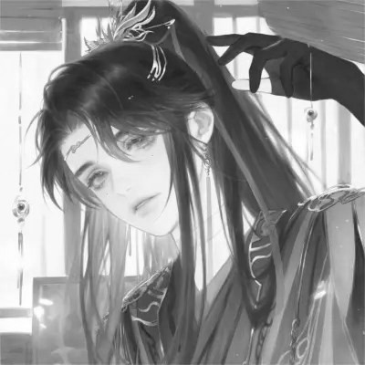 男生高清头像古风黑白