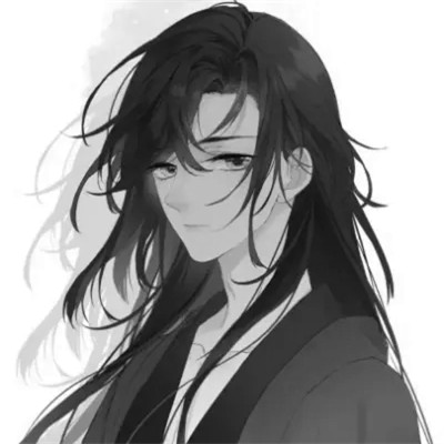 古风动漫头像男黑白