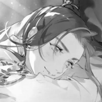 古风动漫头像男黑白