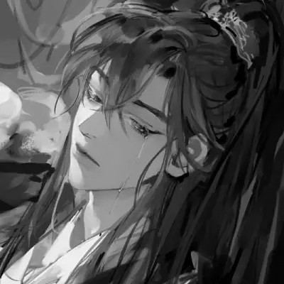 古风动漫头像男黑白