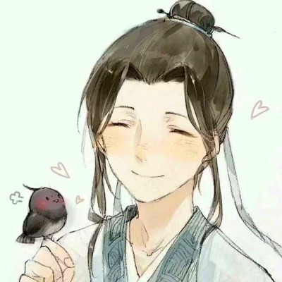 古风男头动漫孤傲仙气图片