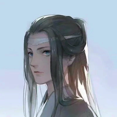 古风男头动漫孤傲仙气图片