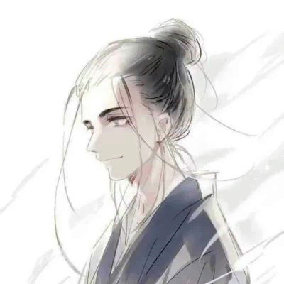 古风男头动漫孤傲仙气图片