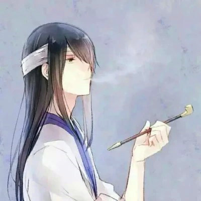 古风男头动漫孤傲仙气图片