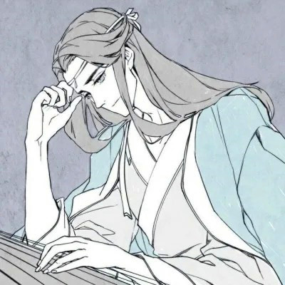 古风男头动漫孤傲仙气图片